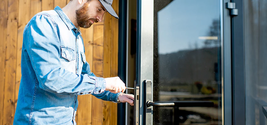 Frameless Glass Storefront Door Locks Replacement in Newark, CA